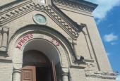 В результате обстрела поврежден храм Донецкой епархии