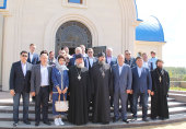 Șeful Districtului mitropolitan din Kazahstan a efectuat vizite de lucru la eparhiile de Kokșetau și de Karaganda