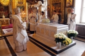 У Москві молитовно відзначили 57-ту річницю архієрейської хіротонії Святішого Патріарха Олексія II
