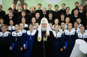 Vizita Patriarhului la Sankt-Petersbur. Serata comemorativă dedicată aniversării a 40 de ani din ziua decesului mitropolitului Nicodim (Rotov)