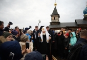 Sanctitatea Sa Patriarhul Chiril a vizitat una din cele mai de nord localități ale Rusiei - satul Hatanga