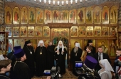 Святіший Патріарх Кирил відвідав Троїцький храм у Норильську