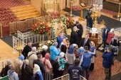 Десниця святителя Спиридона Триміфунтського принесена до Санкт-Петербурга
