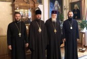 Primate of the Polish Orthodox Church meets with the head of the Ukrainian Orthodox Church’s Representation to European Institutions and International Organizations