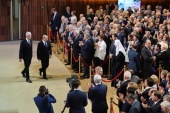 Sanctitatea Sa Patriarhul Chiril a asistat la inaugurarea primarului Moscovei