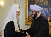 A avut loc întâlnirea Sanctității Sale Patriarhul Chiril cu Muftiul Suprem al Siriei