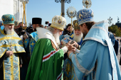 Зустріч мощей святителя Спиридона Триміфунтського в Москві