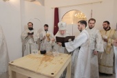 Locțiitorul Patriarhului la Eparhia de Moscova a sfințit biserica cu hramul „Icoana Maicii Domnului de Smolensk” în satul Cernevo, regiunea Moscova
