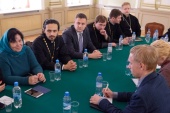 Руководители молодежных отделов епархий Северо-Западного федерального округа встретились с сотрудниками комитета по молодежной политике Санкт-Петербурга