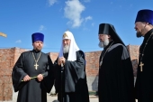 A început vizita de Întâi sfințit ierarh a Sanctității Sale Patriarhul Chiril la Mitropolia de Kuban