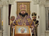 Metropolitan Hilarion of Volokolamsk and Archbishop Antony of Vienna and Budapest consecrate the Church of Archangel Michael in Laa an der Thaya in Austria
