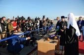 Patriarch Kirill arrives in Minsk