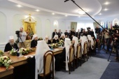 Святіший Патріарх Кирил очолив перше в історії засідання Священного Синоду Руської Православної Церкви в Мінську