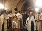 В московском Даниловом монастыре молитвенно почтили память архиепископа Феодора (Поздеевского)