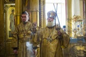 На 40-й день после кончины архимандрита Тихона (Секретарева) в Псково-Печерском монастыре молитвенно почтили память бывшего настоятеля