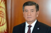 Sanctitatea Sa Patriarhul Chiril l-a felicitat pe Președintele Kyrgyzstanului Sooronbay Jeenbekov cu prilejul zilei de naștere