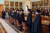 Consiliul eparhial al Eparhiei de Sankt-Petersburg a susținut hotărârile Sfântului Sinod în legătură cu acțiunile anticanonice ale Patriarhiei Constantinopolului