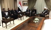 Συνάντηση του Προέδρου του ΤΕΕΣ με τον Υπουργό Βακουφίων της Συρίας, Αρχιμουφτή της Αραβικής Δημοκρατίας της Συρίας