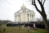 Vizita Patriarhului la Eparhia de Kaliningrad. Vizitarea bisericii „Sfântul Binecredinciosul cneaz Alexandru Nevski” la Baltiysk