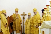 Предстоятель Русской Церкви освятил храм святой мученицы Лидии в Калининграде