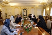 Святейший Патриарх Кирилл встретился с президентом Международного Комитета Красного Креста