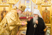 В Минске молитвенно отметили день тезоименитства митрополита Филарета