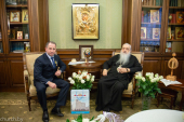 Почетный Патриарший экзарх всея Беларуси принял поздравления с днем ангела от представителей Церкви, государства и общественности