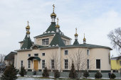 В Неделю 29-ю по Пятидесятнице глава Казахстанского митрополичьего округа совершил Литургию в Иверско-Серафимовском монастыре Алма-Аты
