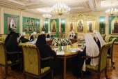 ЖУРНАЛЫ заседания Священного Синода от 28 декабря 2018 года