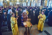 Întâistătătorul Bisericii Ortodoxe din Ucraina a condus adunarea eparhială anuală a clerului Eparhiei de Kiev