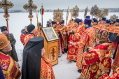 В Воткинске молитвенно почтили столетие мученической гибели протоиерея Николая Чернышова и его дочери Варвары