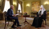 Різдвяне інтерв'ю Святішого Патріарха Кирила телеканалу «Росія»