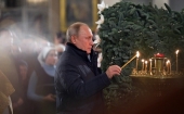 Felicitarea Președintelui Federației Ruse V.V. Putin adresată cetățenilor Rusiei cu prilejul Nașterii Domnului