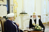 Зустріч Святішого Патріарха Кирила з головою Управління мусульман Кавказу шейх-уль-ісламом Аллахшукюром Паша-заде