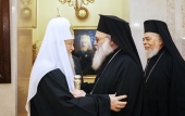 Patriarch Kirill Meets with Patriarch John X of Antioch and All the East
