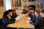 В Почаевской лавре прошла встреча с представителями мониторинговой миссии ОБСЕ на Украине