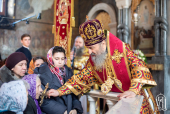 В Неделю о мытаре и фарисее Предстоятель Украинской Православной Церкви возглавил Литургию в Киево-Печерской лавре