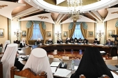 Sanctitatea Sa Patriarhul Chiril a condus prima în anul 2019 ședință a Consiliului Suprem Bisericesc