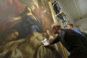 Александро-Невская лавра передала картину на выставку в Эрмитаж