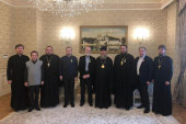Șeful Districtului mitropolitan în Republica Kazahstan s-a întâlnit cu organizatorii forumului de luminare „Bucuria Cuvântului”