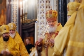 Слово Святейшего Патриарха Кирилла в Неделю Торжества Православия после Литургии в Храме Христа Спасителя
