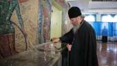 Блаженнейший митрополит Киевский Онуфрий принял участие в выборах Президента Украины