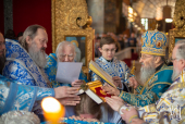 Блаженніший митрополит Онуфрій очолив хіротонію архімандрита Амвросія (Скобіоли) в єпископа Волноваського, вікарія Донецької єпархії