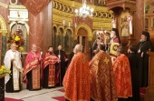 Reprezentantul Bisericii Ortodoxe Ruse a luat parte la solemnitățile cu prilejul zilei de pomenire a Sfântului Mare Mucenic Gheorghe Purtătorul de Biruință la Mănăstirea „Sfântul Gheorghe” din Cairo Vechi