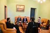 DECR secretary for far abroad countries meets with the head of International Committee of the Red Cross delegation in Russia, Belarus and Moldova