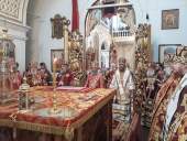 Întâistătătorul Bisericii Ortodoxe din Ucraina a condus solemnitățile în cinstea aniversării a 400 de ani a Mănăstirii din Mgar