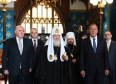 Предстоятель Русской Православной Церкви принял участие в Пасхальном приеме в Министерстве иностранных дел