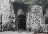 Din cauza incendiului Mănăstirea „Sfântul Pantelimon” de pe Athos este nevoită temporar să refuze la primirea pelerinilor