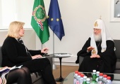 Святіший Патріарх Кирил зустрівся з верховним комісаром Ради Європи з прав людини