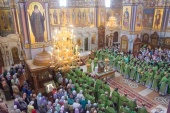 В день памяти преподобного Илии Макеевского на Донбассе молитвенно почтили память святого